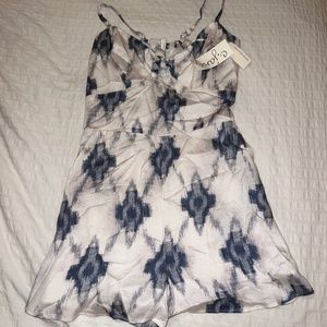 Lavender Brown Romper